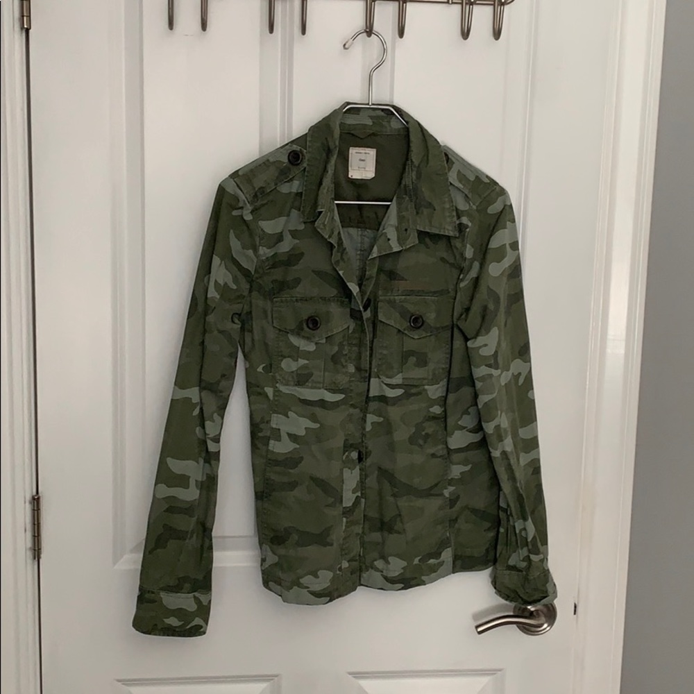 GAP camo utility jacket